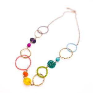 Pantone ring necklace